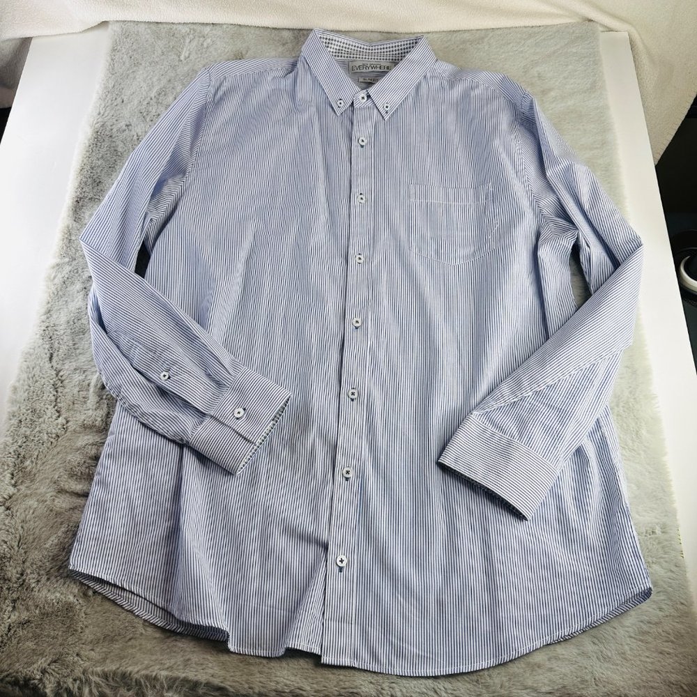 Nick Graham Shirt Mens XL Everywhere Slim Fit Button Down Long Sleeves Dress
